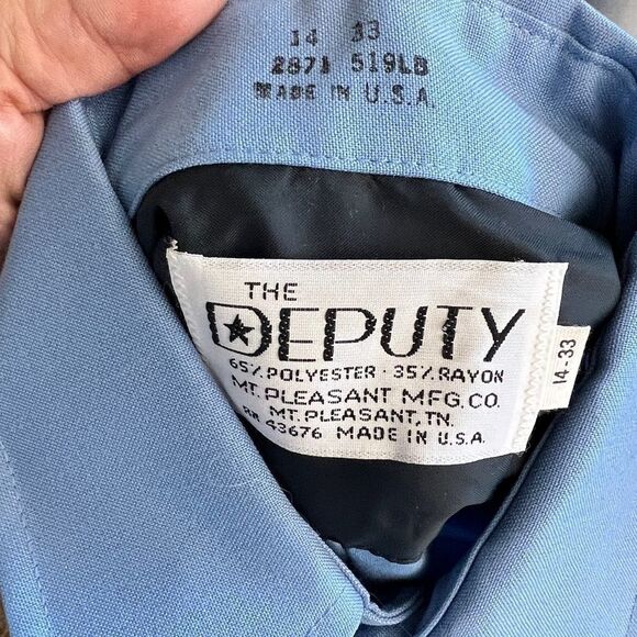 The Deputy Uniform Shirt nwot - Picture 9 of 9